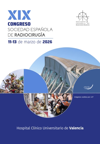 XIX Congreso Sociedad Espa&ntilde;ola de Radiocirug&iacute;a