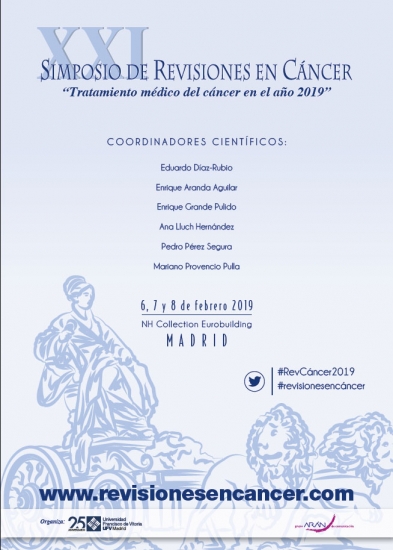 XXI Simposio de Revisiones en Cáncer 2019